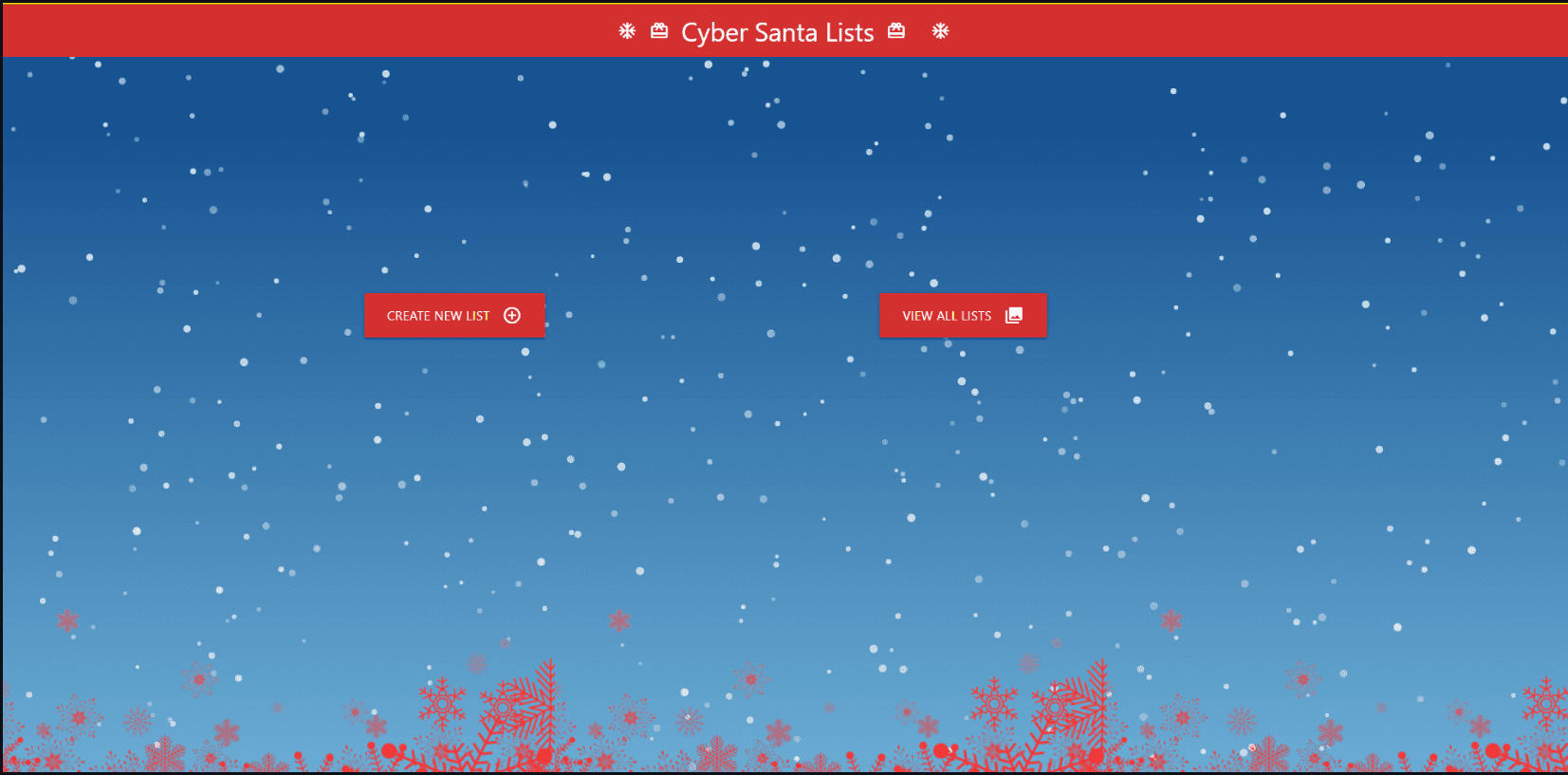 cyber santa app screenshot